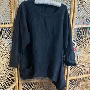 Black Women's Blouse